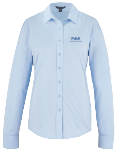 Women’s Eco Long Sleeve Button-Up Shirt