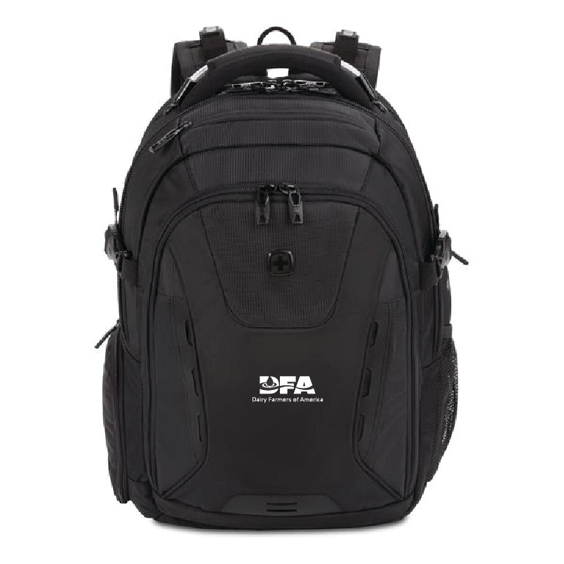 Backpack - DFA Swiss Gear 5358 USB ScanSmart Laptop - Black/Black