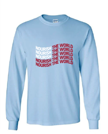 Nourish The World Long Sleeve T-Shirt
