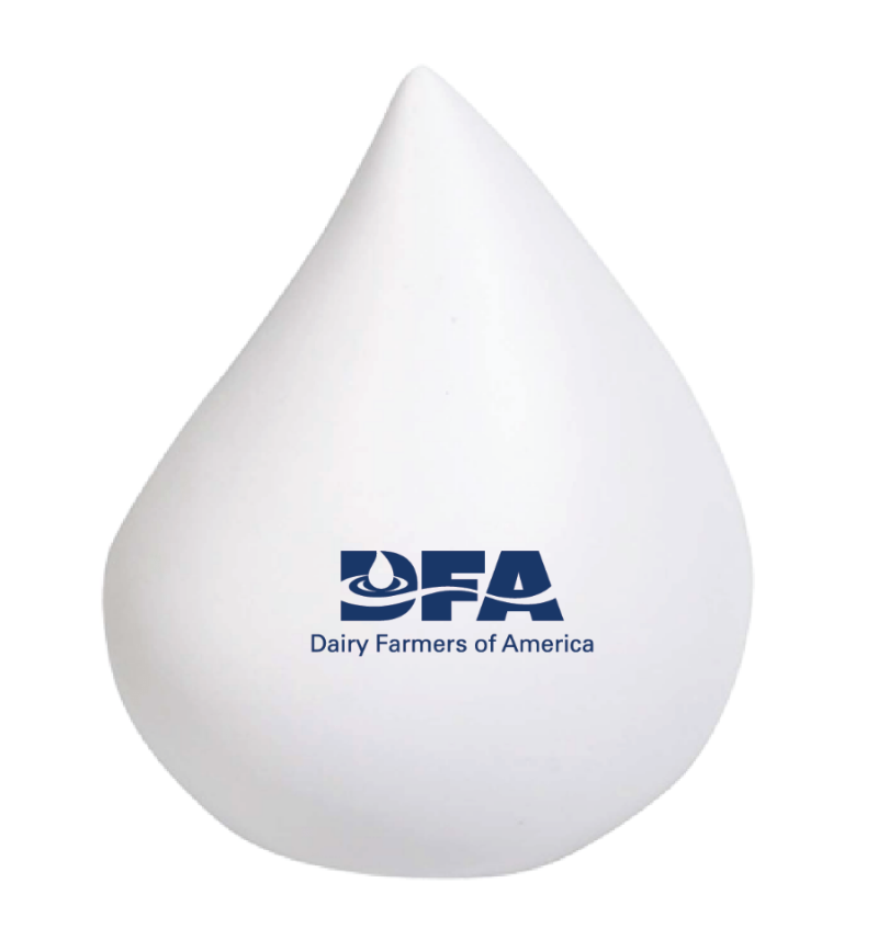 Milk Drop Stress Ball