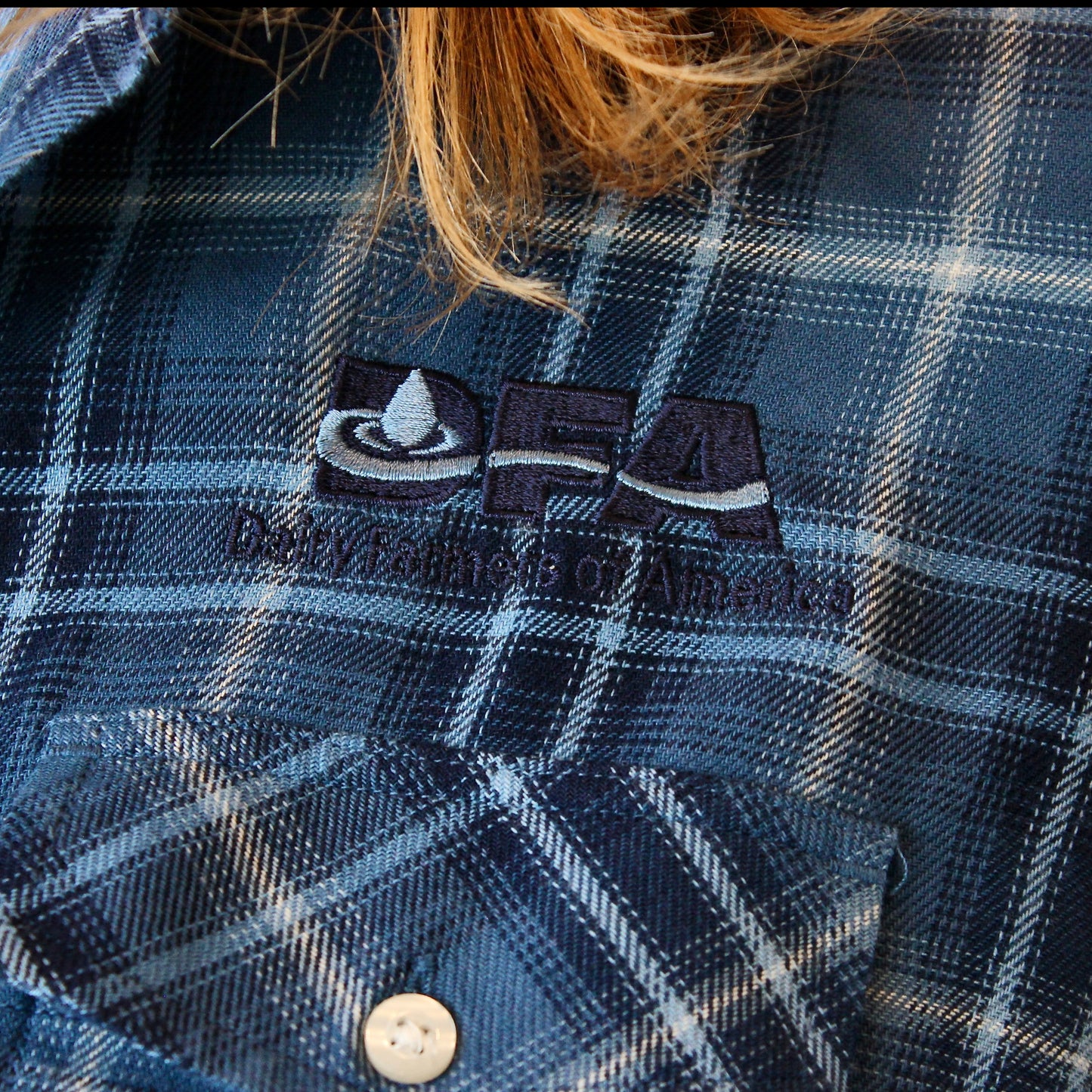 Women's plaid button down