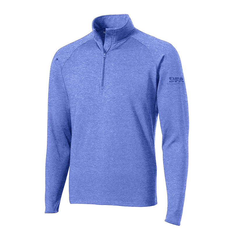 Men's half zip pullover