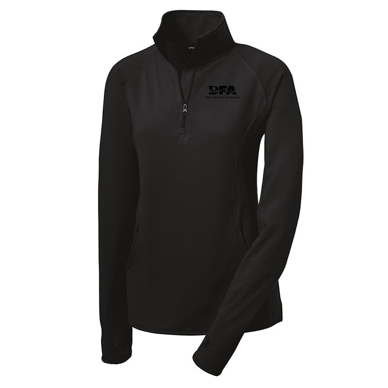 Women's half zip pullover