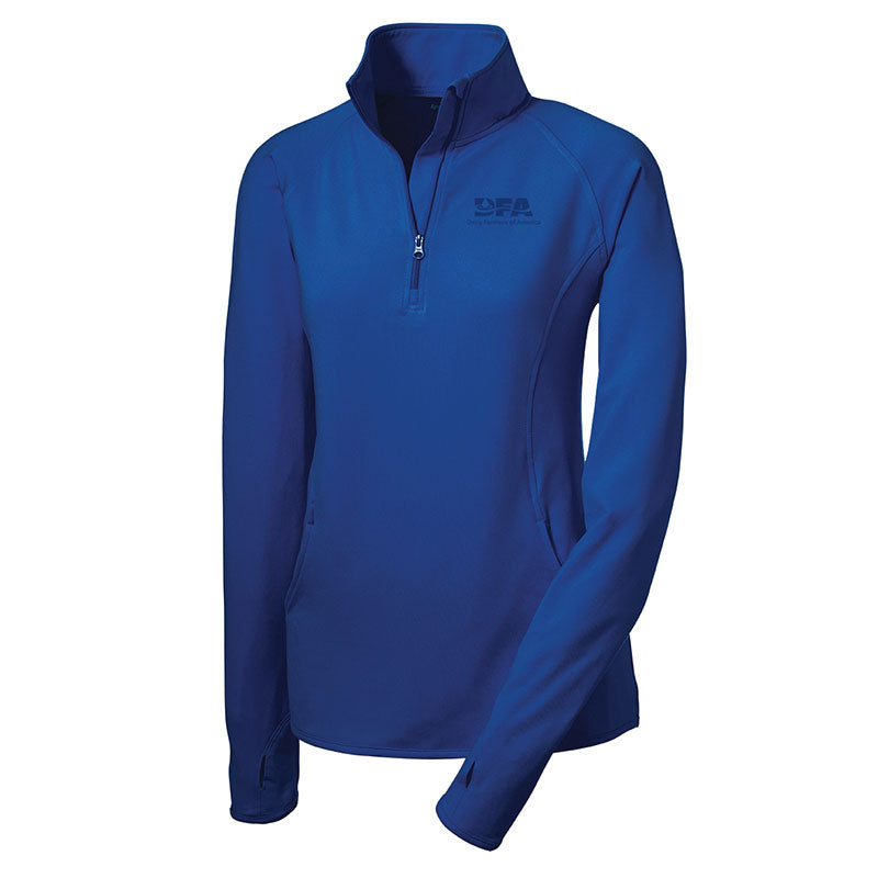 Women's half zip pullover