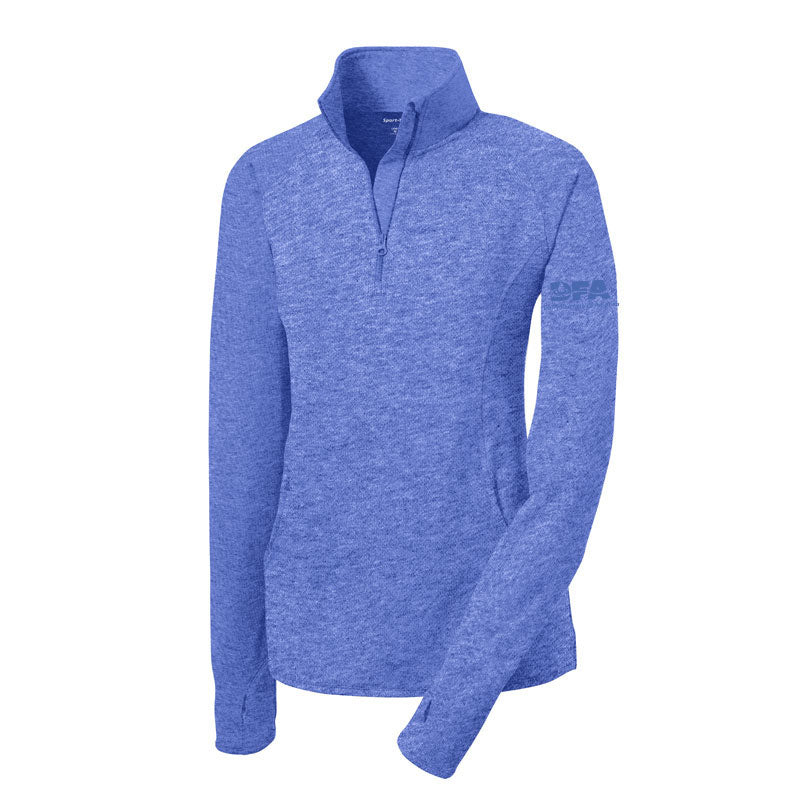 Women's half zip pullover