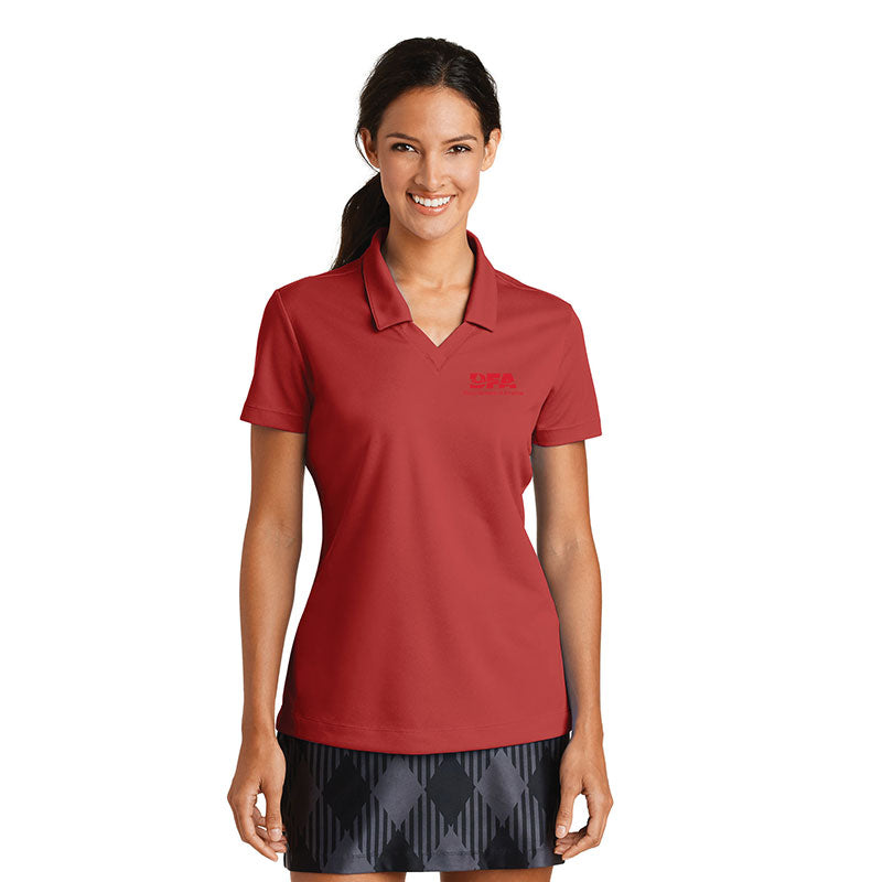 Women's Nike micro pique polos