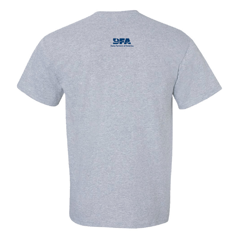 "Dairy Farmers of America est. 1998" short-sleeve t-shirt