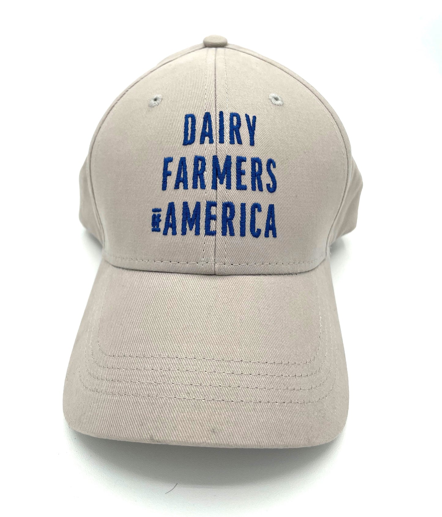 "Dairy Farmers of America, est. 1998" lightweight structured low profile cap - GREY