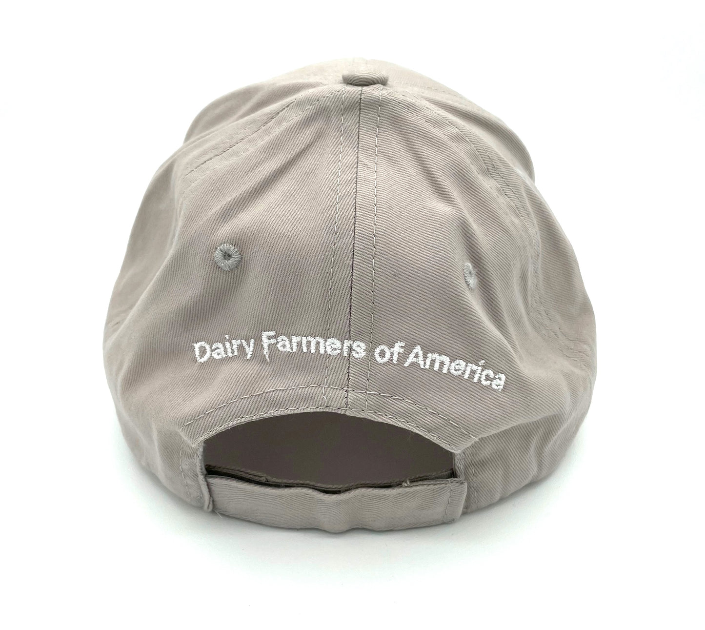 "Dairy Farmers of America, est. 1998" lightweight structured low profile cap - GREY