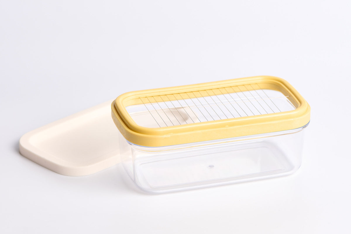 Butter Dish with Slicer Lid