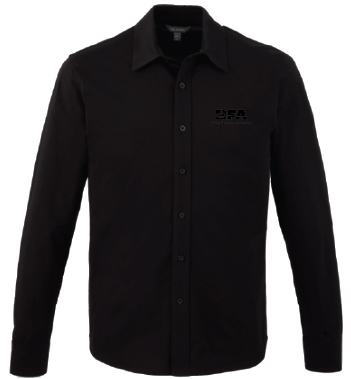 DFA Men’s Lightweight Long Sleeve Button-Up Shirt