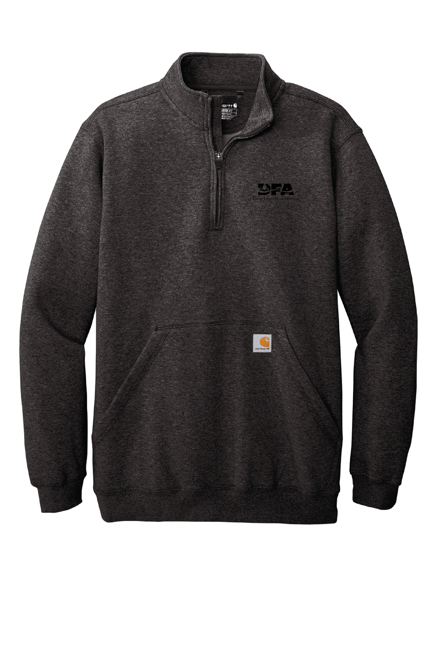 Carhartt black quarter zip sale