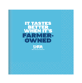 It Tastes Better Farmer Owned Napkin