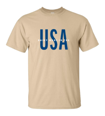 Dairy Made In The USA Short-Sleeve T-Shirt