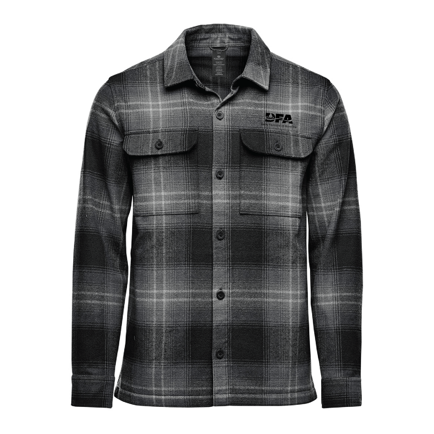 Men's plaid shacket