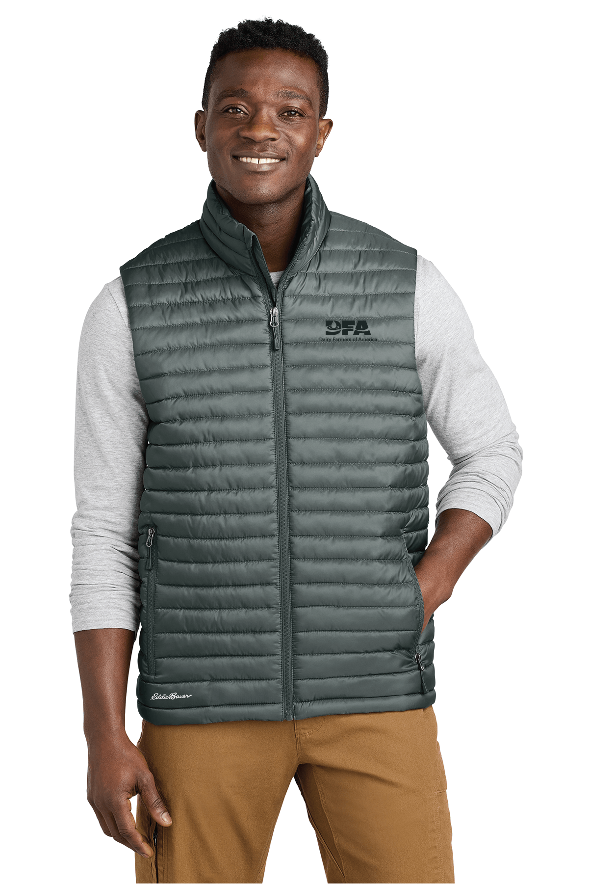 Eddie Bauer Quilted Vest-Men's