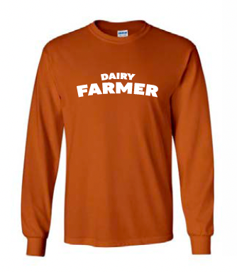 Dairy Farmer Long Sleeve T-Shirt