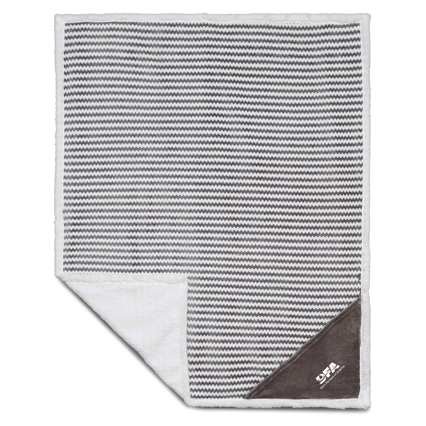 Field & Co Sherpa Striped Blanket