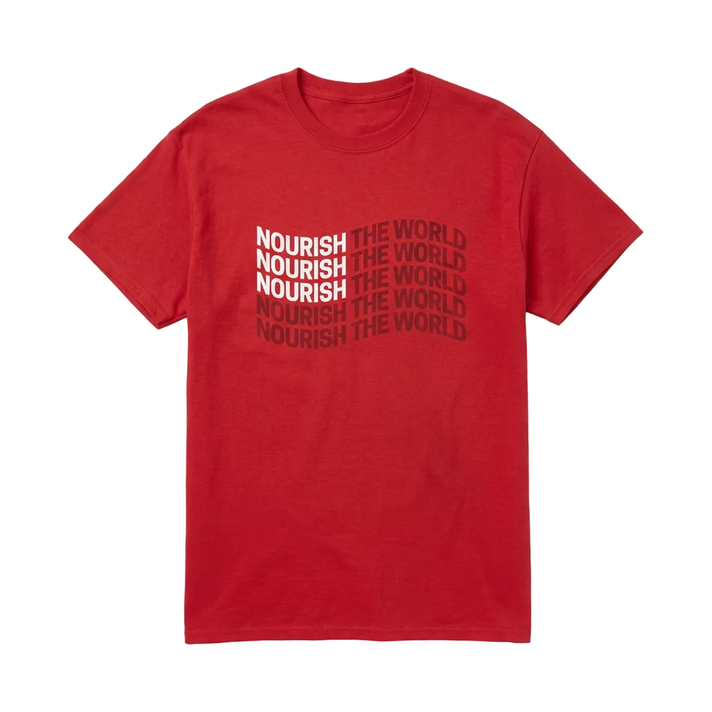 Nourish The World Short-Sleeve T-Shirt