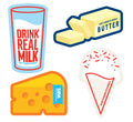 Dairy Sticker Set