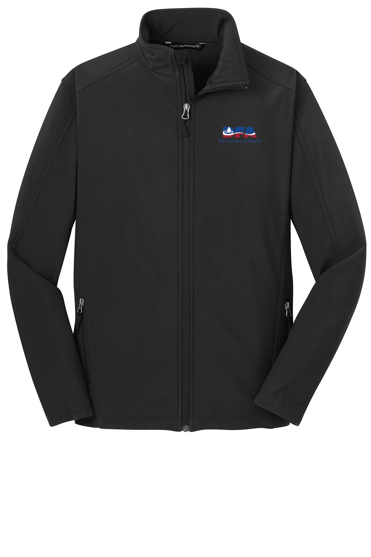 Water-resistant soft shell jacket