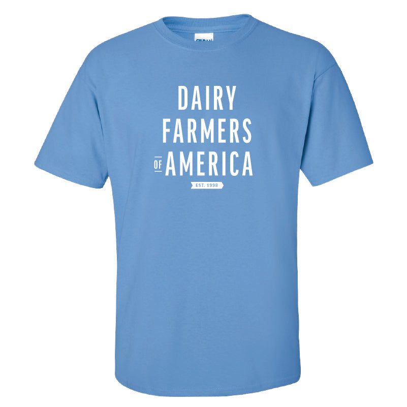 "Dairy Farmers of America est. 1998" short-sleeve t-shirt