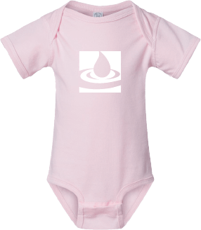 Infant Milk Drop Short-Sleeve Bodysuit