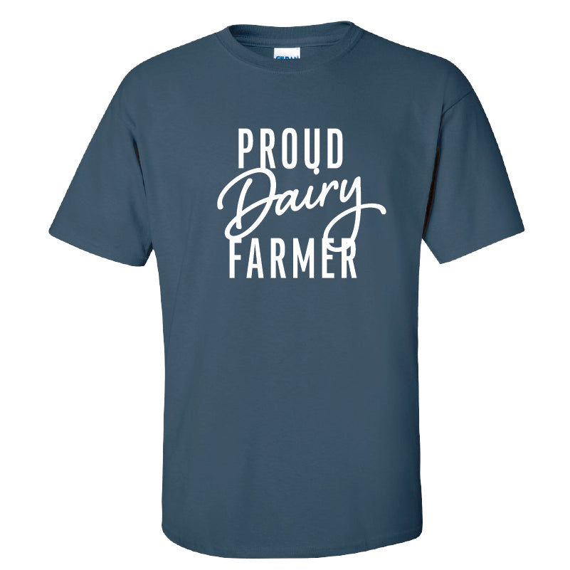 Proud Dairy Farmer Short-Sleeve T-Shirt