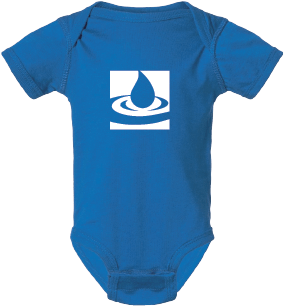 Infant Milk Drop Short-Sleeve Bodysuit