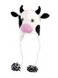 Youth Cow Knit Beanie