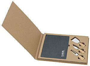 Slate Cheese Board Set