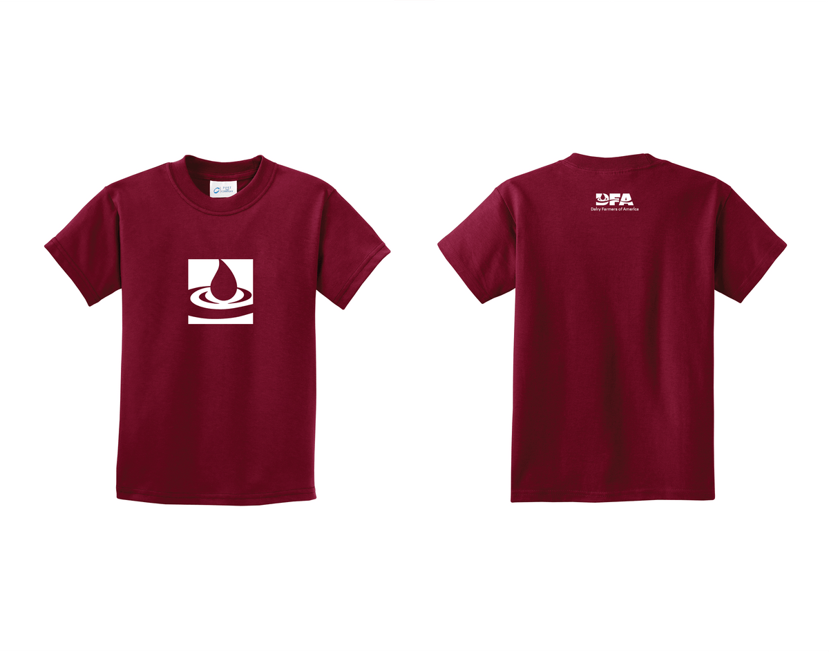 Youth Milk Drop T-Shirt